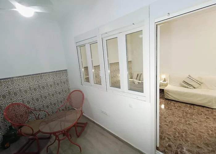 Апартаменты Espectacular Estudio En Pb Con Terraza Privada Валенсия